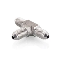 Hydraulic Tee 9 16-18 Jic X 7 16-20 Jic