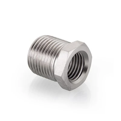 Stainless Steel NPT Hydraulic Bulkhead